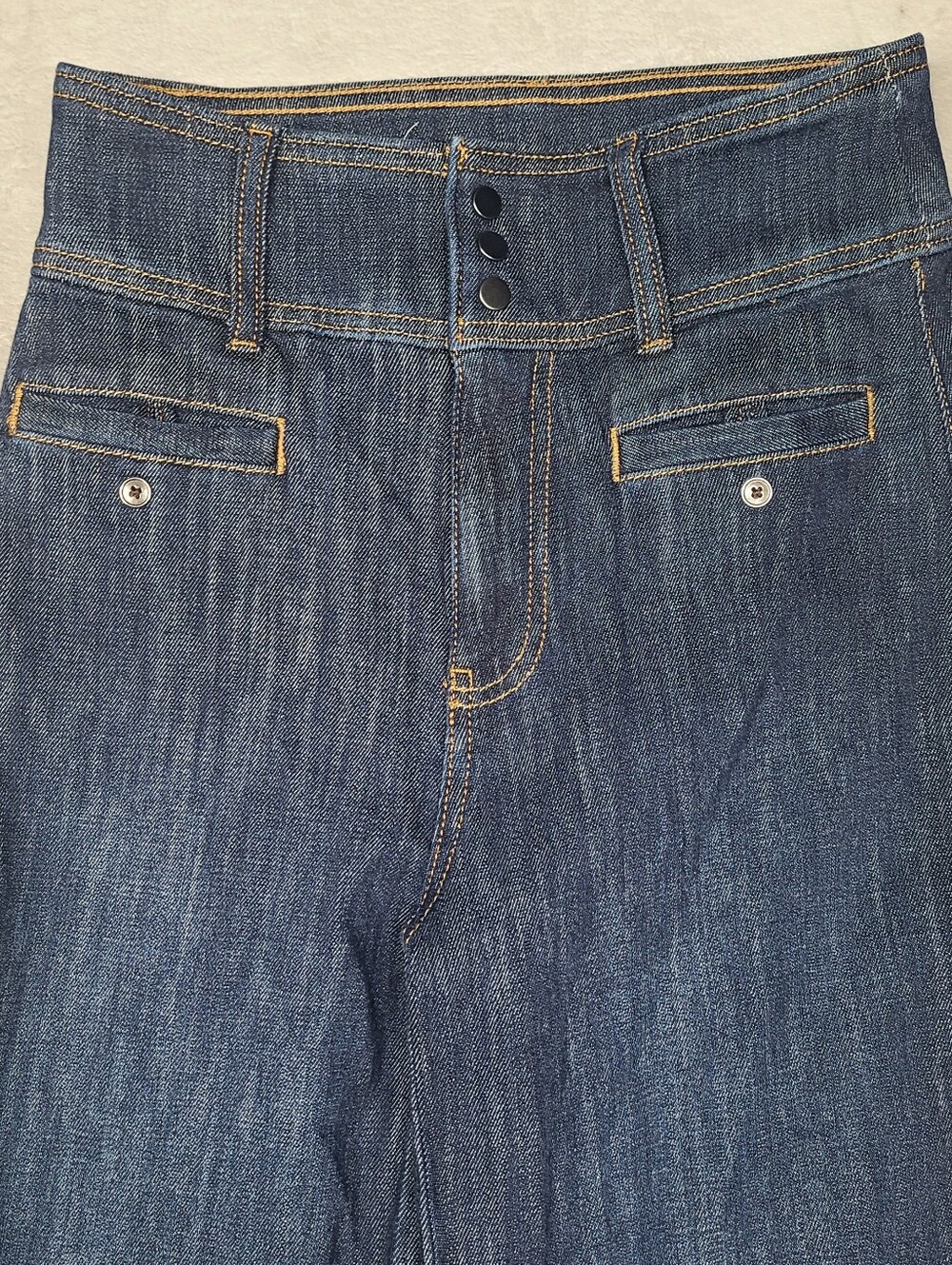 Pilcro High Rise Wide Leg Trouser Jeans Size 25 SUPER FLARE - Picture 16 of 16